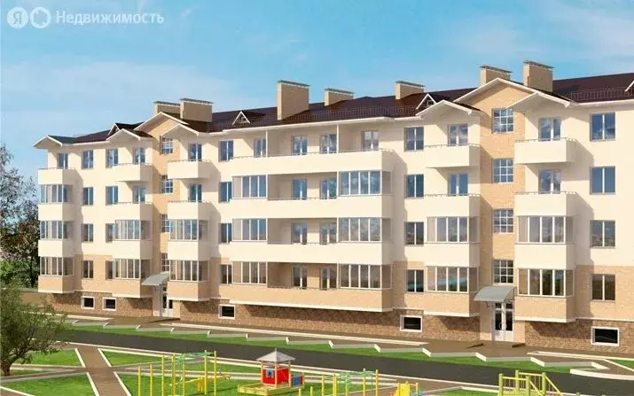 1-комнатная квартира: аул Новая Адыгея, Бжегокайская улица, 90/1к3 ... - Фото 2