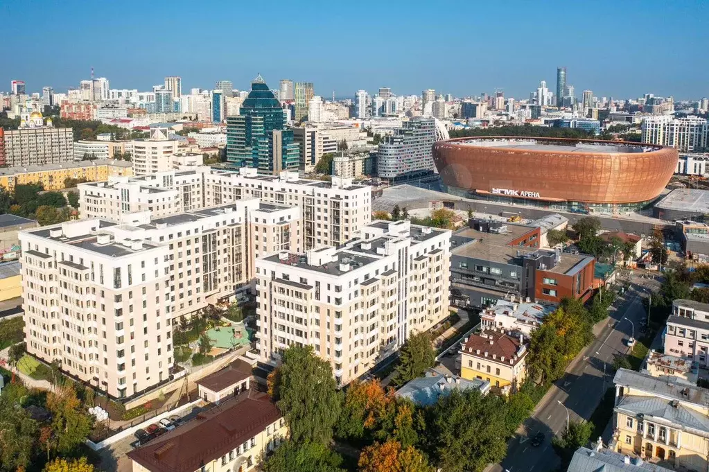 1-к. квартира, 51,1 м, 7/16 эт. - Фото 1