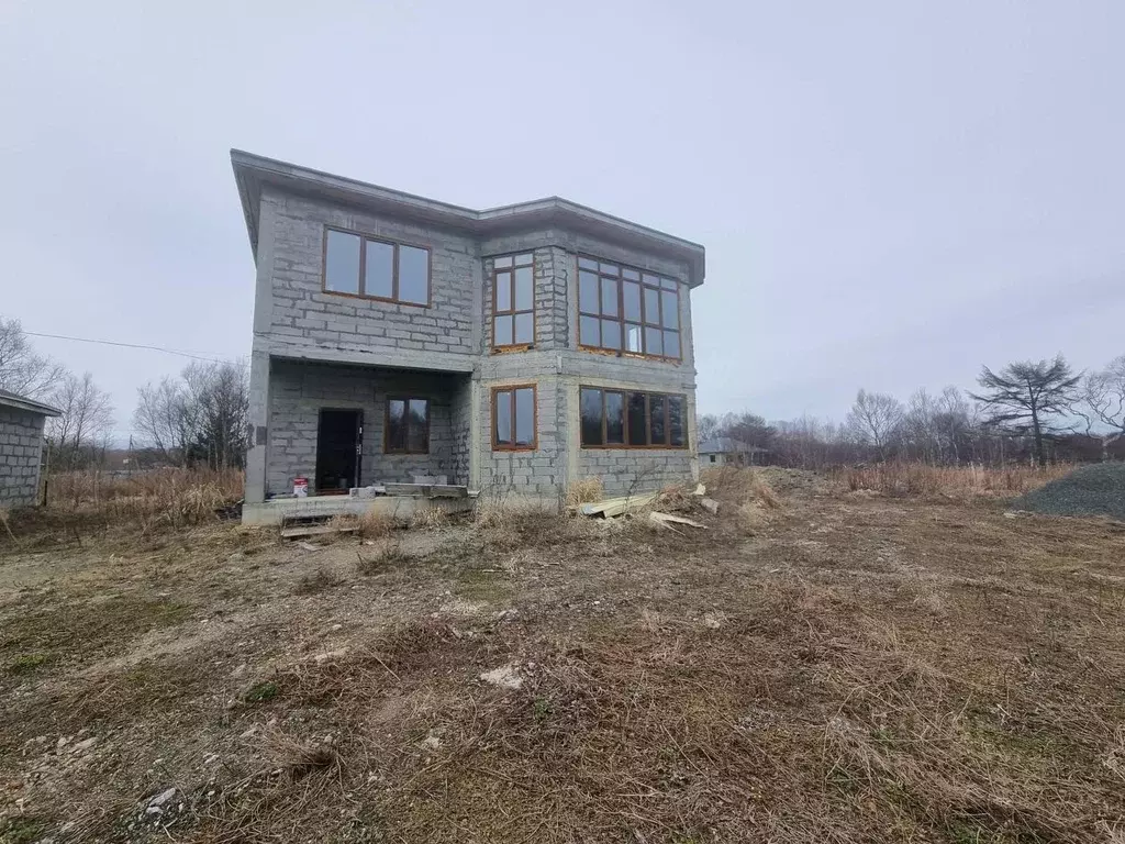 Дом в Сахалинская область, Анивский городской округ, с. Рыбацкое ул. ... - Фото 0