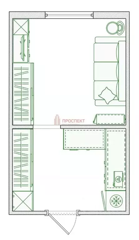 Комната Пензенская область, Пенза Коммунистическая ул., 38 (18.0 м) - Фото 2