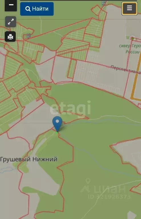 Участок в Ставропольский край, Шпаковский муниципальный округ, ... - Фото 1