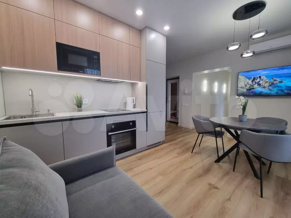 2-к. квартира, 55 м, 6/9 эт. - Фото 1