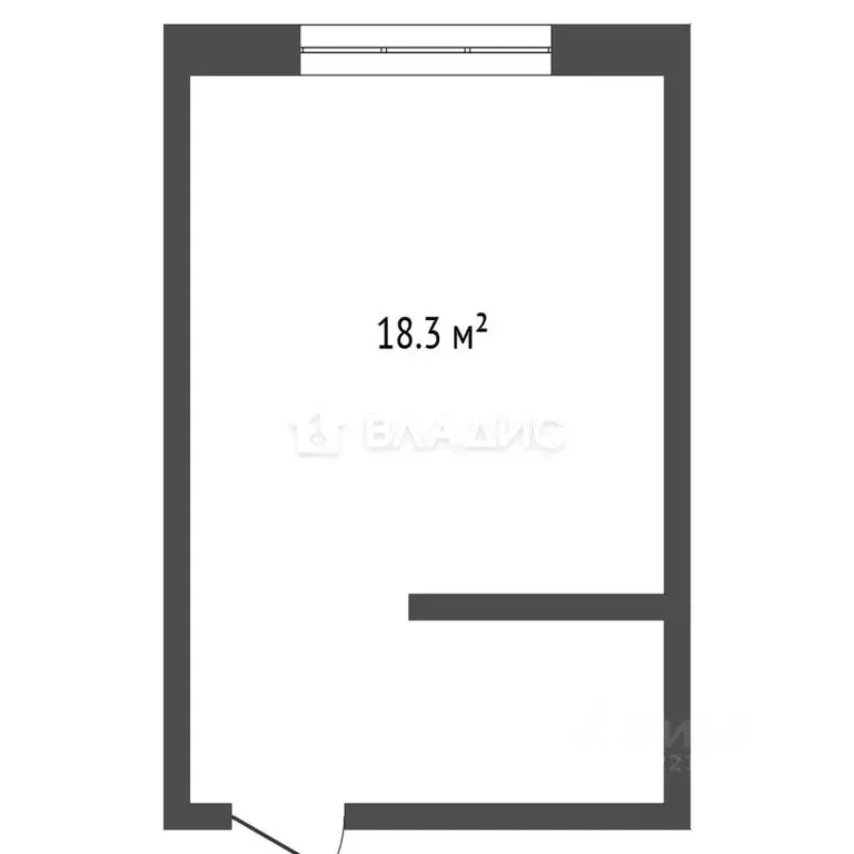 Комната Краснодарский край, Геленджик ул. Кирова, 66 (18.3 м) - Фото 1