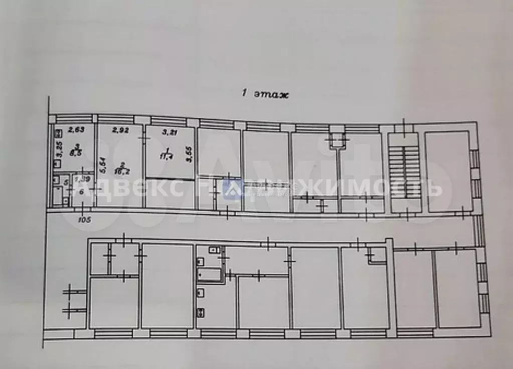 2-к. квартира, 41,9 м, 1/5 эт. - Фото 0