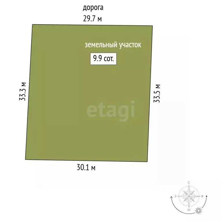 Участок в Крым, Симферопольский район, Молодежное пгт, Аграрник СНТ ... - Фото 1