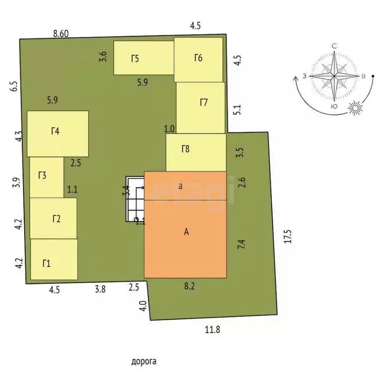 Дом в Челябинская область, Уйский муниципальный округ, д. Брюхово ул. ... - Фото 2