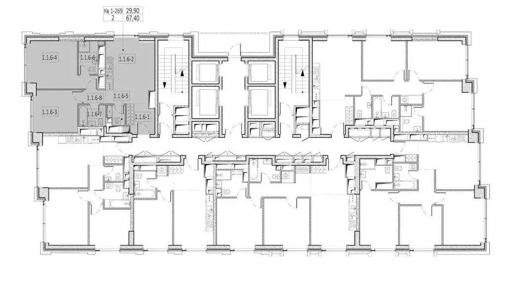 3-к кв. Москва Волоколамское ш., 95/2к1 (83.5 м) - Фото 1