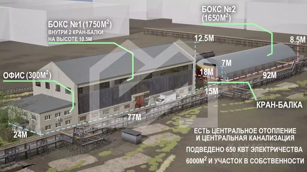 Склад в Московская область, Подольск ул. Машиностроителей, 23 (3700 м) - Фото 2