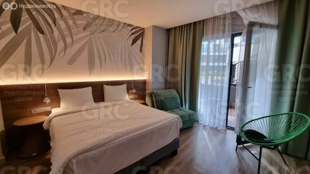 Квартира-студия: посёлок городского типа Дагомыс, Ленинградская улица, ... - Фото 2