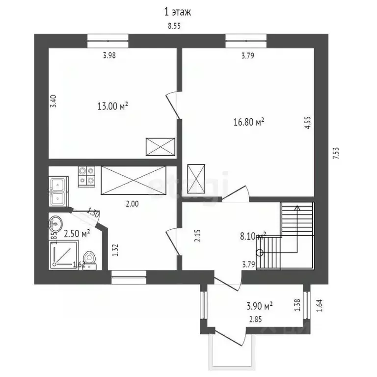 Дом в Калининградская область, Багратионовский муниципальный округ, ... - Фото 2