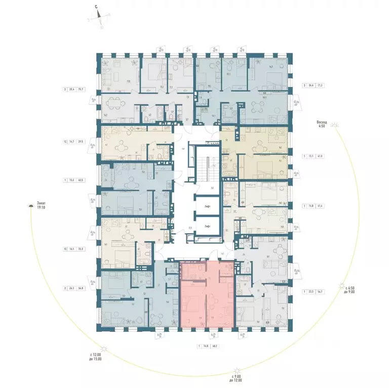 1-к кв. Башкортостан, Уфа Родина Парк жилой комплекс (40.2 м) - Фото 2