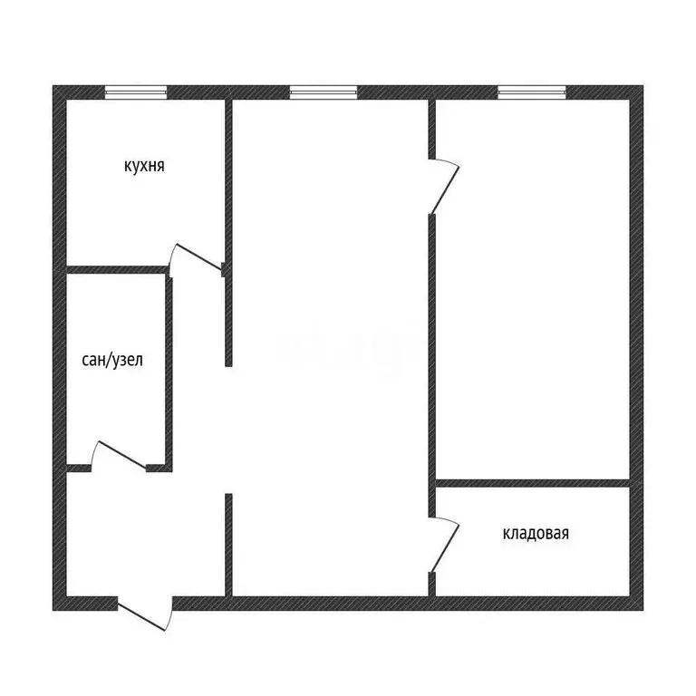 2-комнатная квартира: Бийск, улица Александра Матросова, 29 (46.3 м) - Фото 1