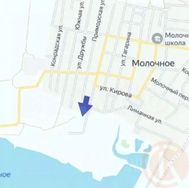 Участок в Крым, Сакский район, Молочненское с/пос, Южный дм  (10.0 ... - Фото 1