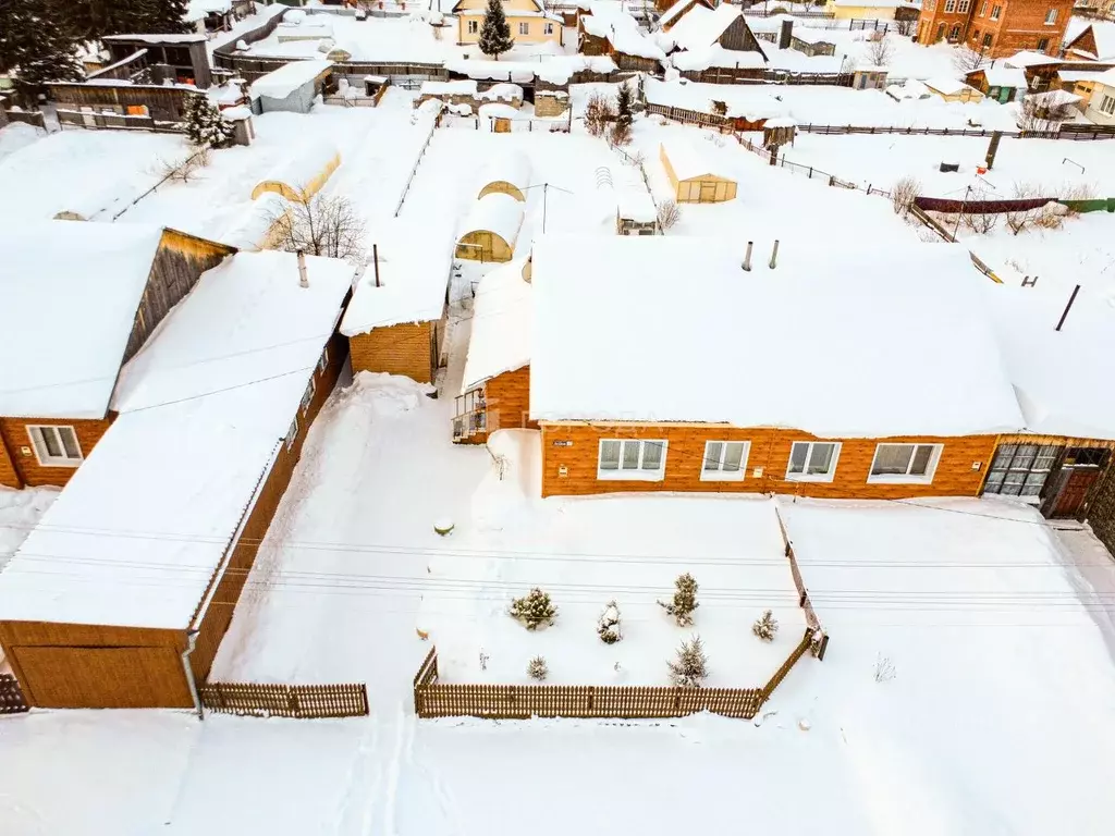 Дом в Томская область, Томский район, д. Барабинка Лесная ул. (73 м) - Фото 1