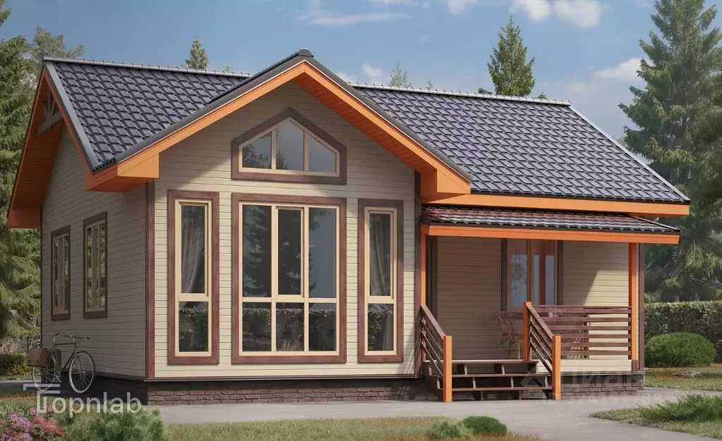 Дом в Тульская область, Тула городской округ, д. Ямны  (75 м) - Фото 1