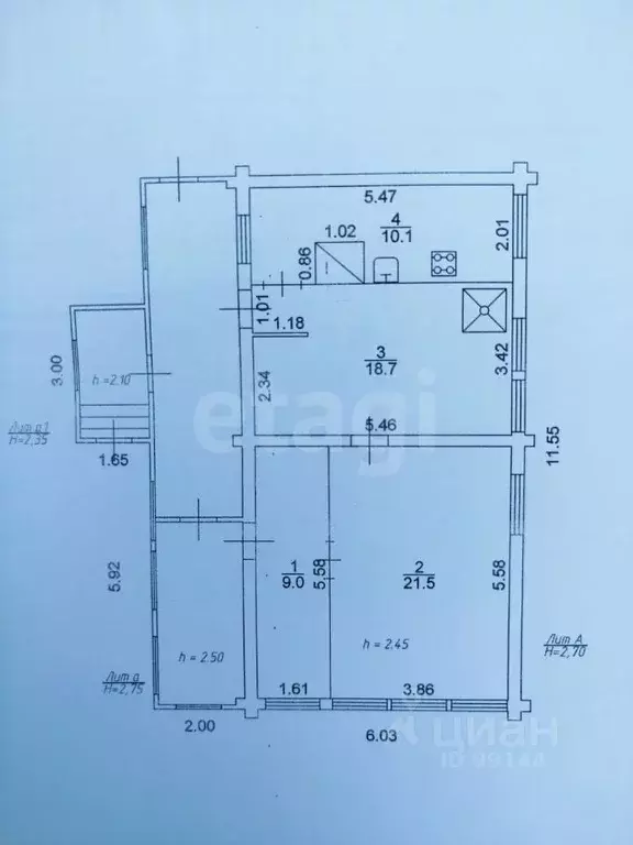 Дом в Владимирская область, Петушки Вокзальная ул., 151 (59 м) - Фото 2