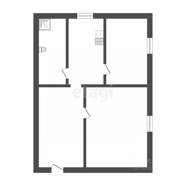 2-к кв. Алтайский край, Бийск ул. Михаила Митрофанова, 2/2 (44.6 м) - Фото 1