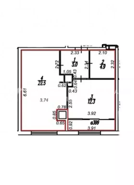 1-комнатная квартира: Рязань, Быстрецкая улица, 18к3 (47 м) - Фото 0