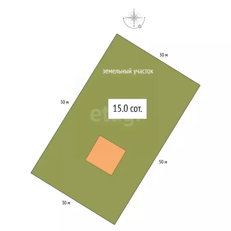 Участок в Новосибирская область, Искитимский район, с. Морозово ... - Фото 2