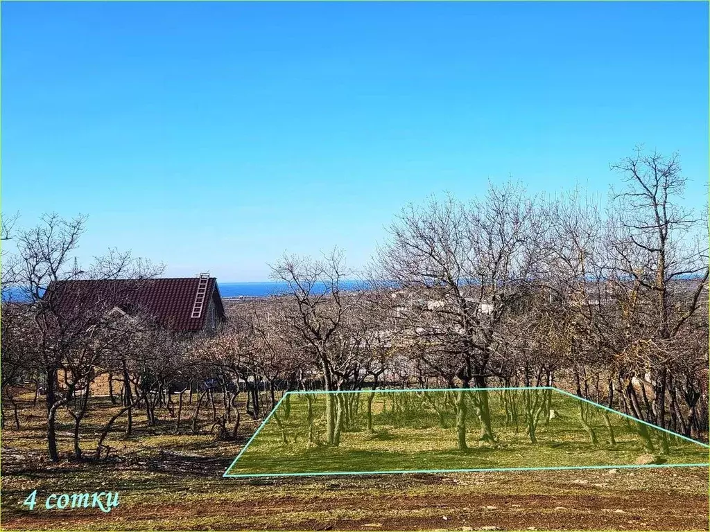 Участок в Севастополь пер. Кривой (4.0 сот.) - Фото 1