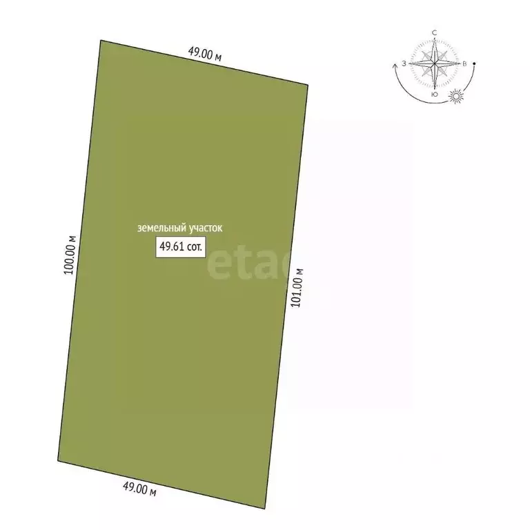 Участок в Амурская область, Благовещенский район, с. Кантон-Коммуна  ... - Фото 2