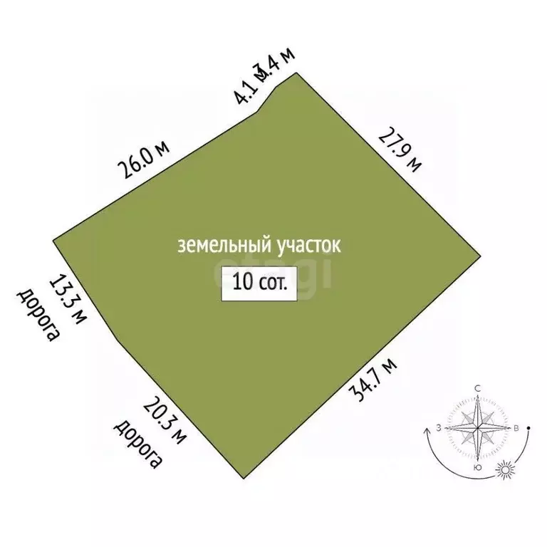 Участок в Крым, Ялта Васильевка мкр,  (10.0 сот.) - Фото 2