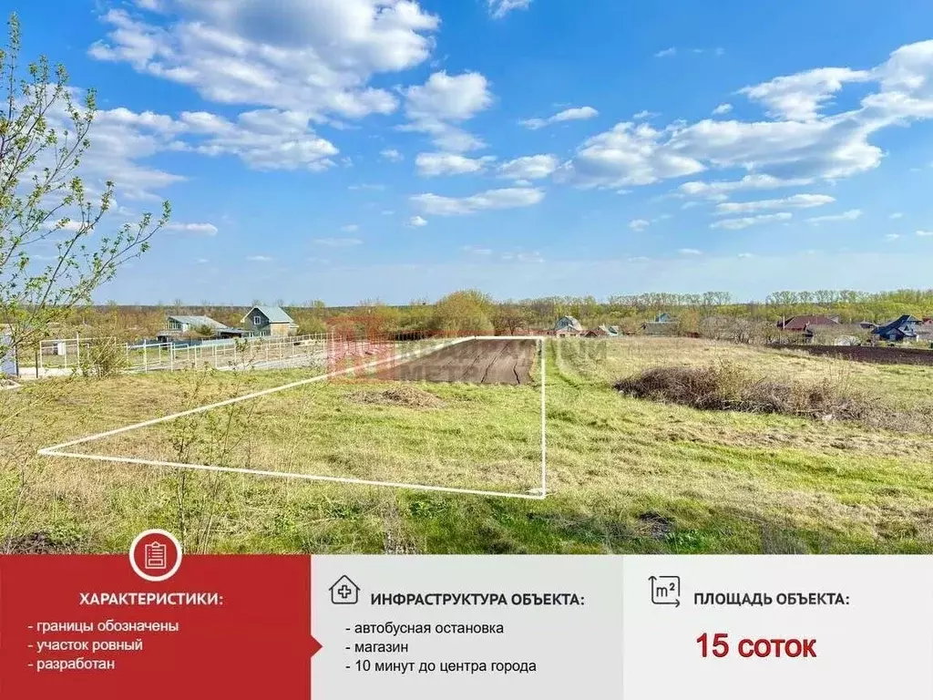 Участок в Белгородская область, Старооскольский городской округ, с. ... - Фото 0
