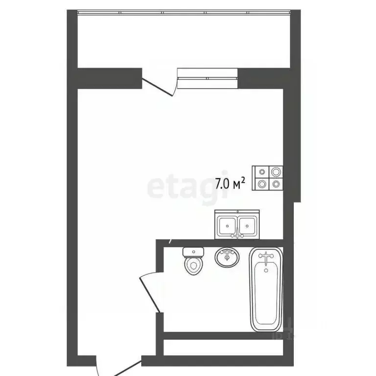 Студия Московская область, Реутов Носовихинское ш., 25 (28.3 м) - Фото 1