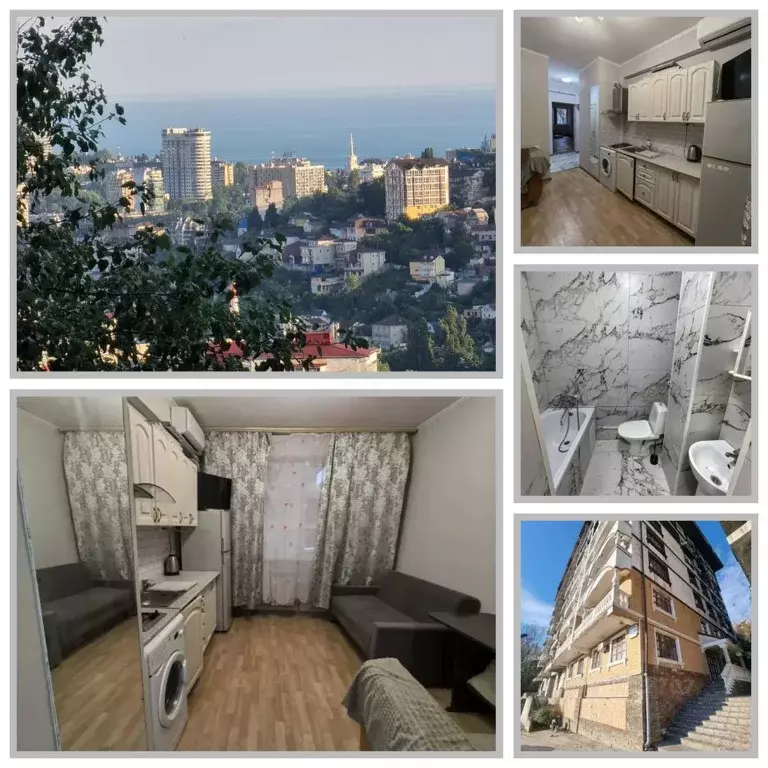 Студия Краснодарский край, Сочи ул. Тимирязева, 167 (20.0 м) - Фото 2