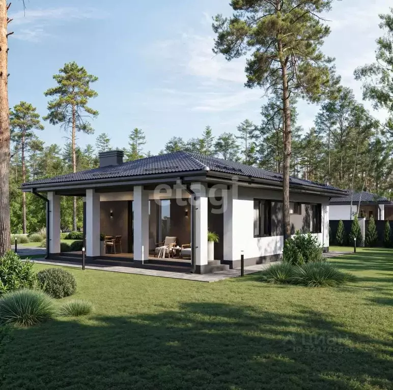 Дом в Курская область, Курский район, д. Щетинка ул. Луговая, 4 (69 м) - Фото 1