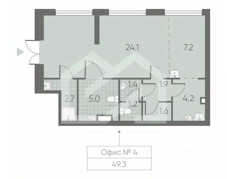 Помещение свободного назначения в Москва Производственная ул., 17 (49 ... - Фото 2