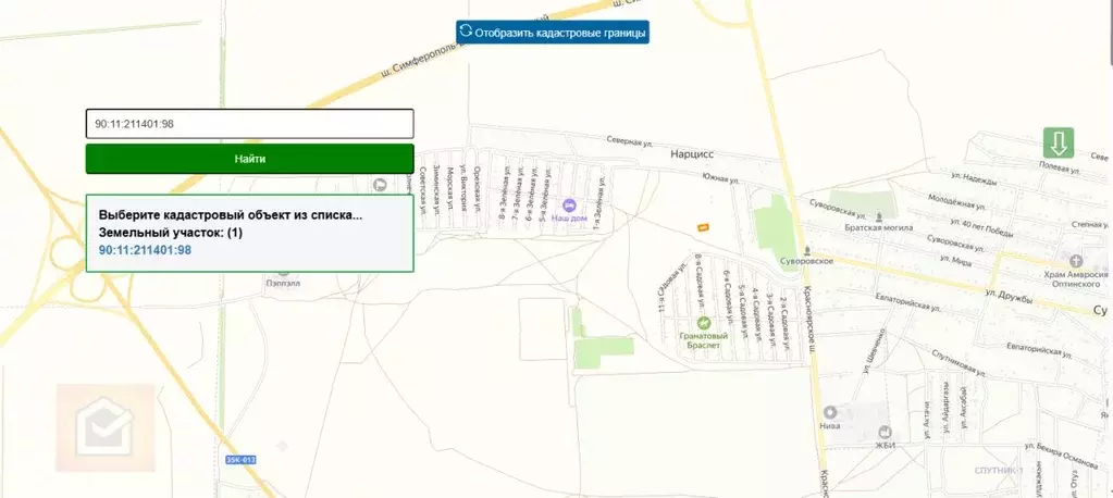 Участок в Крым, Сакский район, с. Суворовское 1 (8.0 сот.) - Фото 1