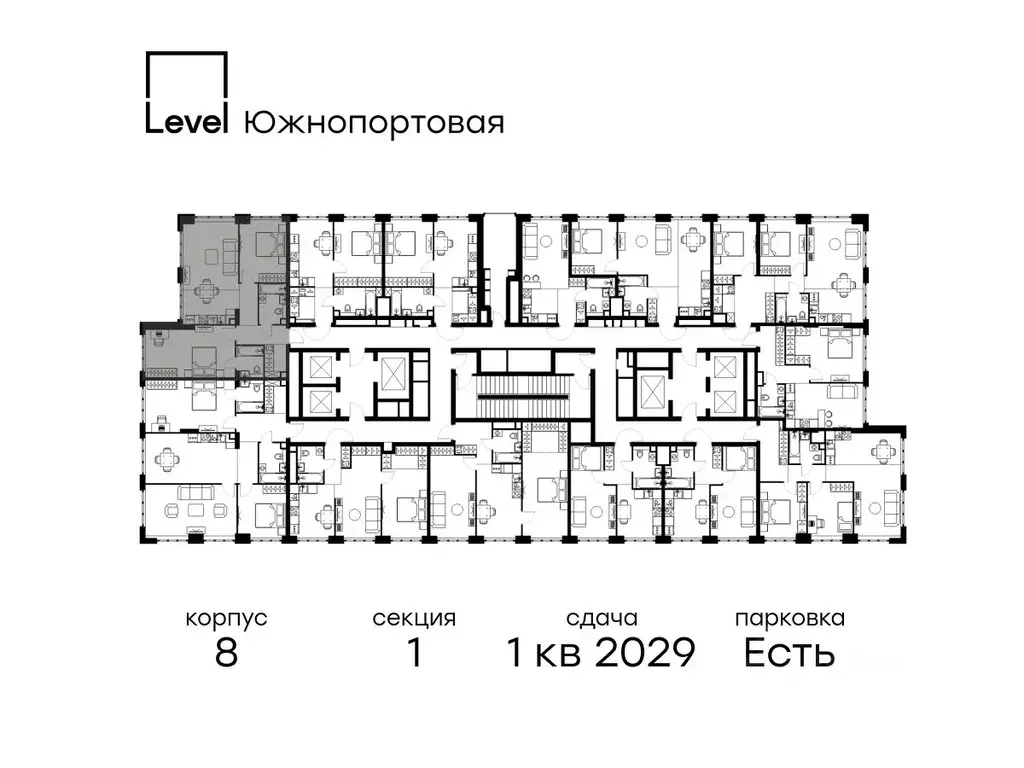 3-к кв. Москва Южнопортовая ул., 28АС17 (76.0 м) - Фото 0