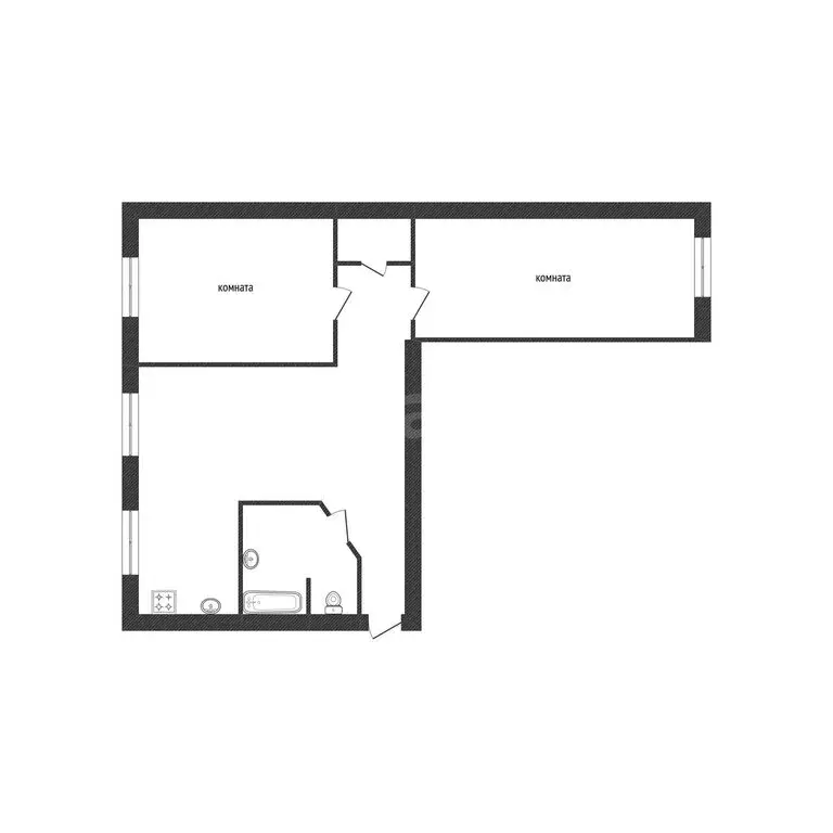 3-комнатная квартира: Кириши, улица Мира, 10 (56.9 м) - Фото 1