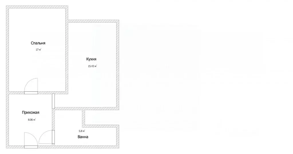 1-к кв. Московская область, Наро-Фоминск ул. Войкова, 5 (46.2 м) - Фото 2