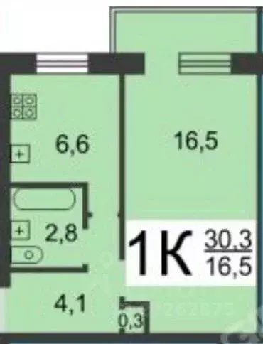 1-к кв. Нижегородская область, Нижний Новгород пос. Мостоотряд, 28 ... - Фото 2