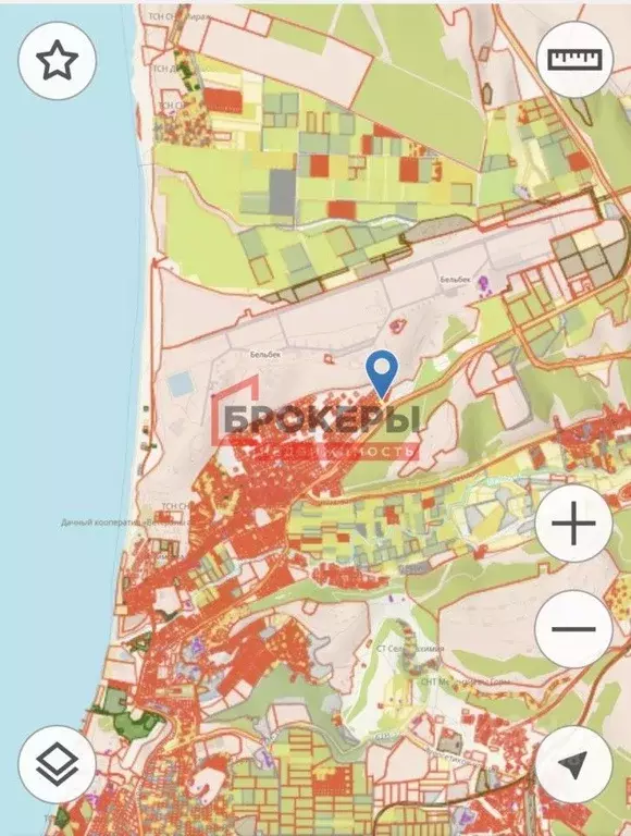 Участок в Севастополь ул. Федоровская, 187 (5.0 сот.) - Фото 1