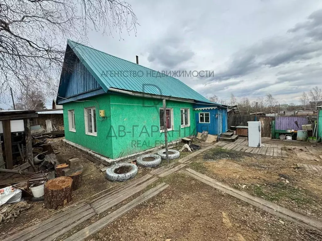 Дом в Хабаровский край, Комсомольский район, с. Хурба ул. Чкалова, 23 ... - Фото 0