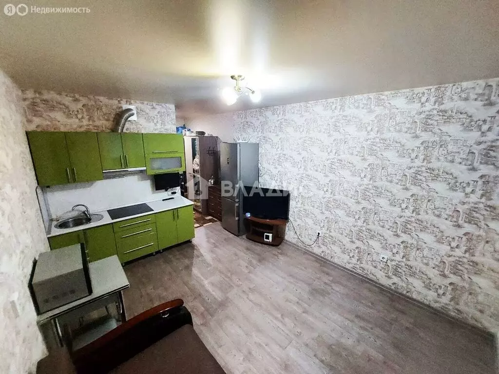 Квартира-студия: Засечное, Радужная улица, 12 (28 м) - Фото 2