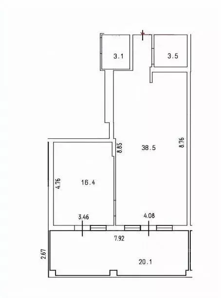 1-к кв. Крым, Ялта ул. Дражинского, 35Ц (78.0 м) - Фото 1