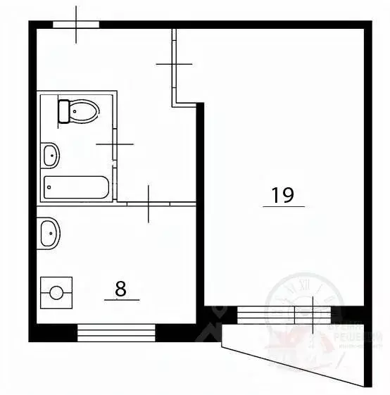 1-к кв. Москва Ярославское ш., 142 (31.9 м) - Фото 2
