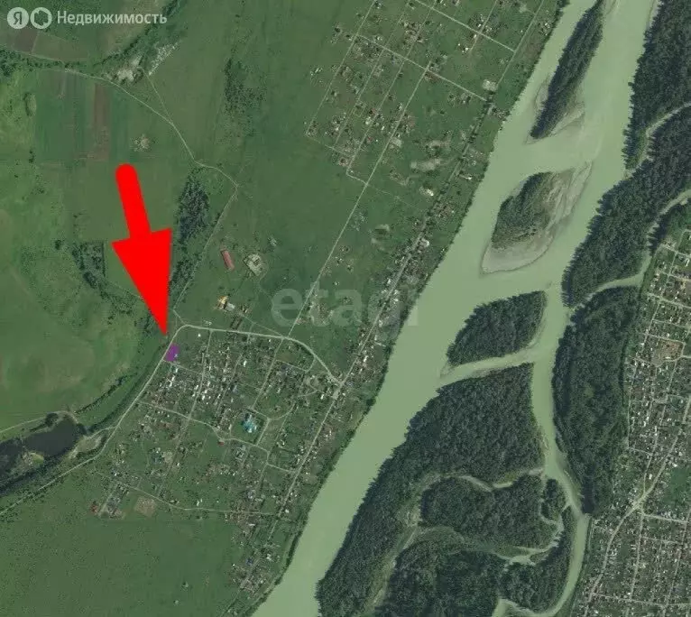 Участок в Майминский район, село Подгорное, Береговая улица (1052 м) - Фото 2