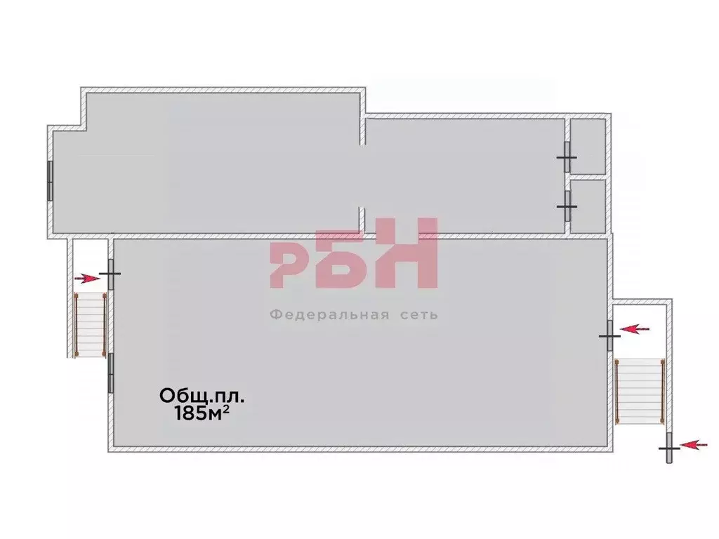 Офис в Тюменская область, Тюмень Депутатская ул., 80к2 (185 м) - Фото 1