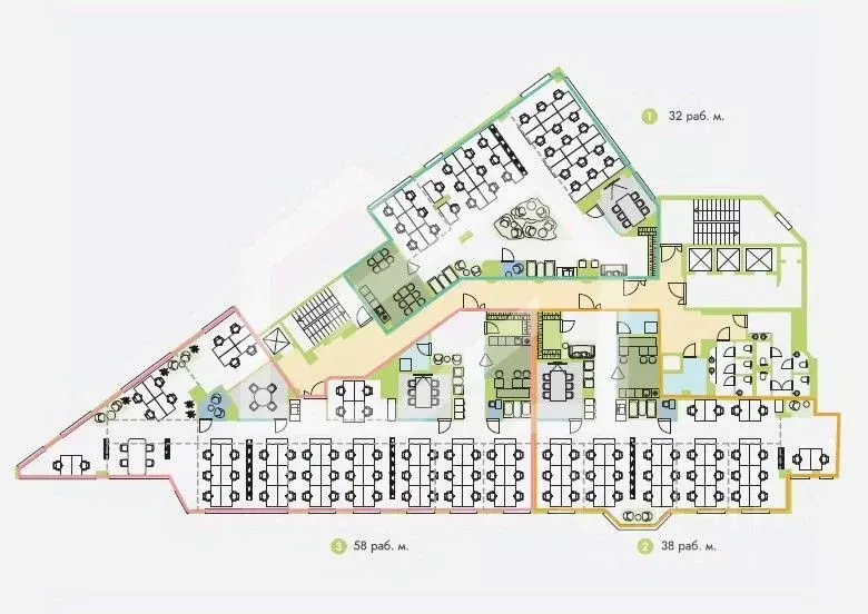 Офис в Москва Новослободская ул., 16 (896 м) - Фото 1