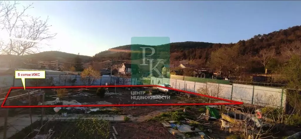Участок в Севастополь Балаклавский муниципальный округ, с. Черноречье, ... - Фото 1