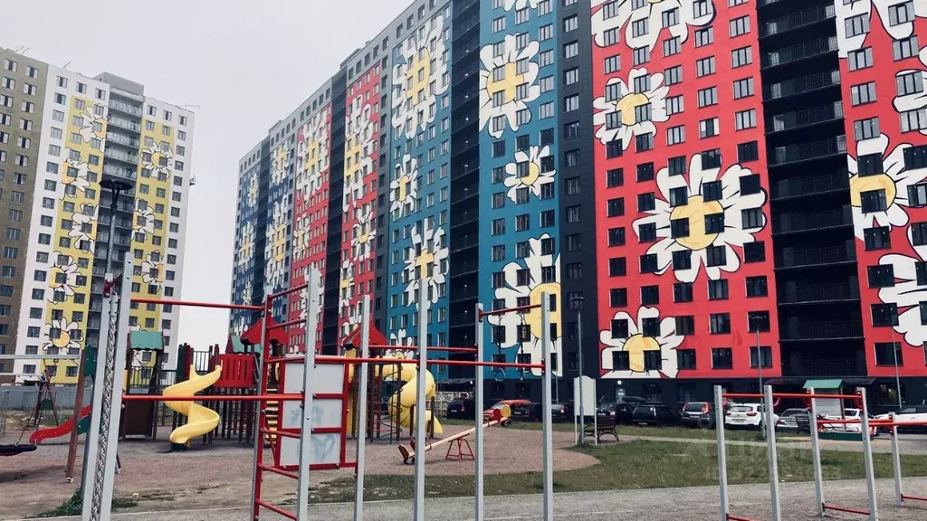 Студия Ленинградская область, Мурино Всеволожский район, ул. Шоссе в ... - Фото 2