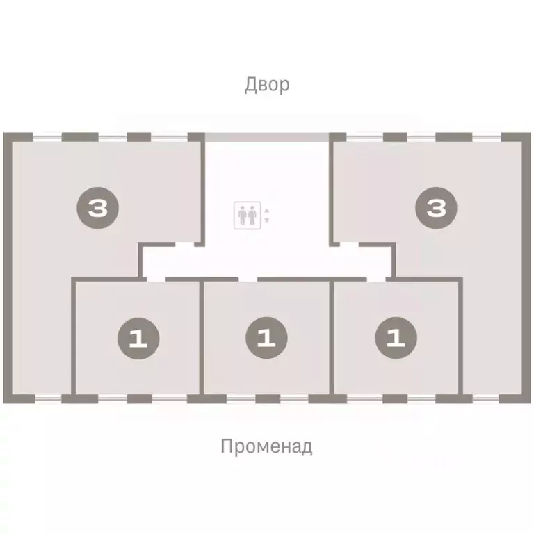 3-к кв. Омская область, Омск  (85.16 м) - Фото 2