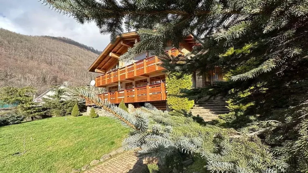 Коттедж в Краснодарский край, Сочи с. Эстосадок, ул. Березовая (560 м) - Фото 1