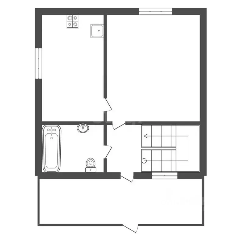 Дом в Тульская область, Одоевский район, Восточно-Одоевское с/пос, с. ... - Фото 2