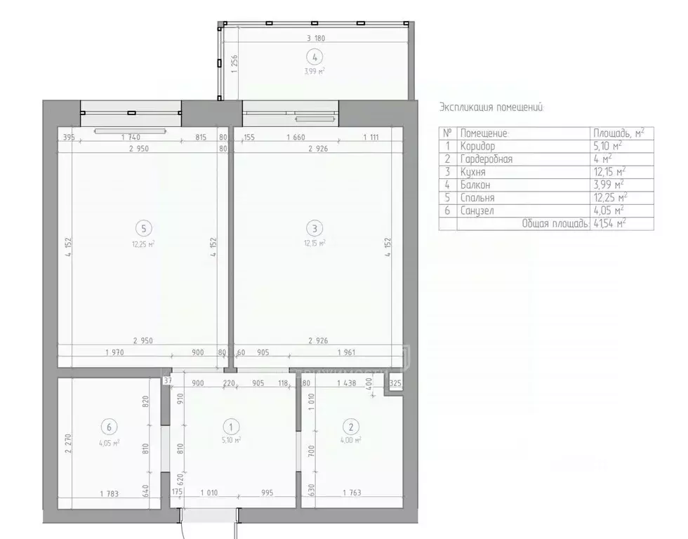 1-к кв. Татарстан, Казань ул. Николая Ершова, 66Б (38.0 м) - Фото 2